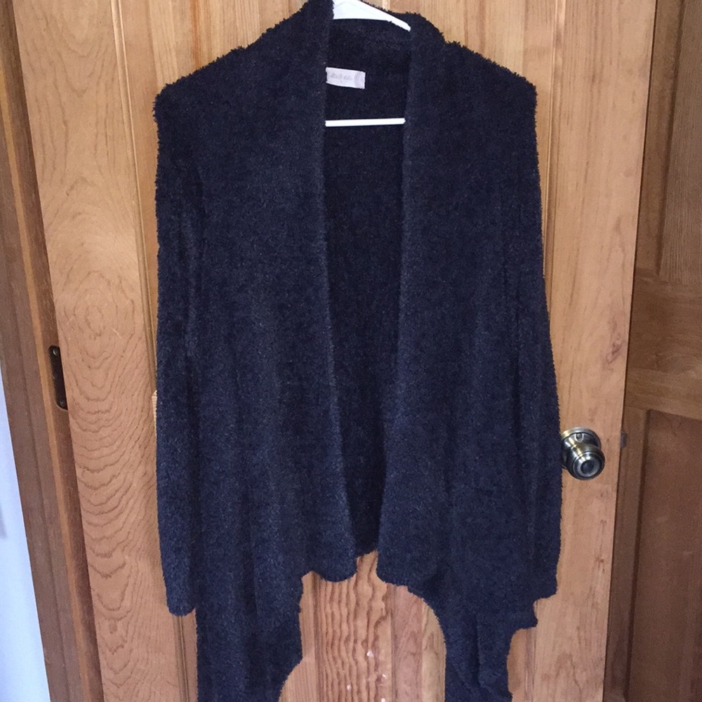 Altar’d State- cozy and cute fuzzy open cardigan